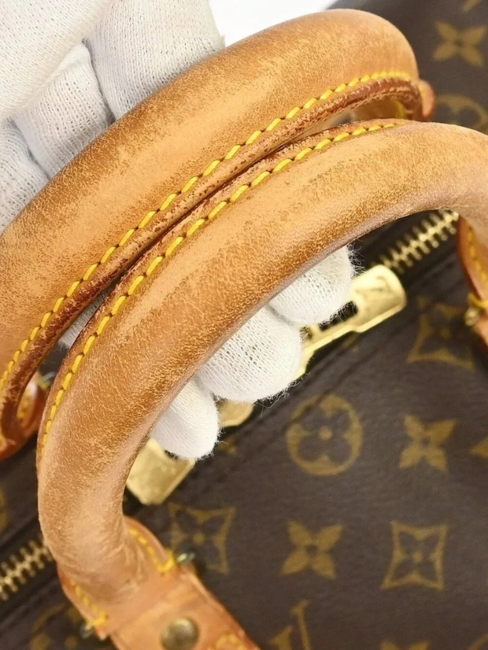 LOUIS VUITTON KEEPALL 45 DUFFLE HANDBAG MONOGRAM M41428